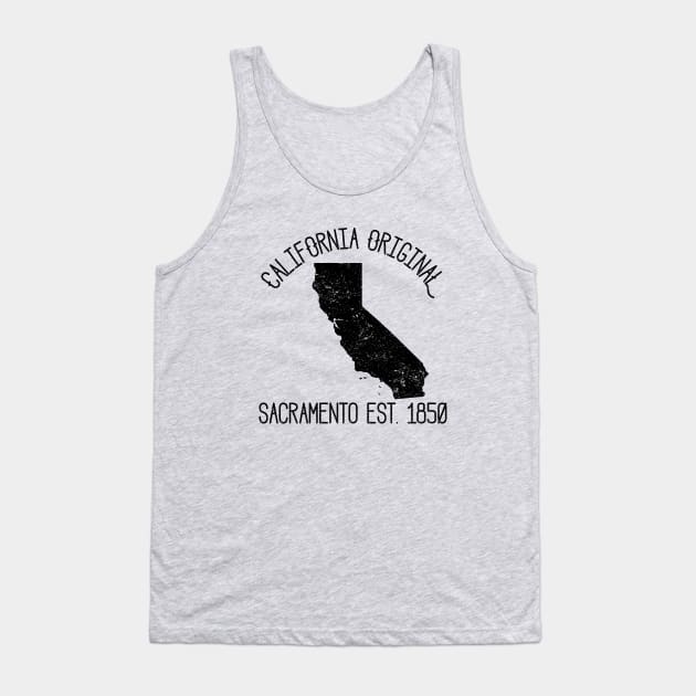 California Original Est.1850 Tank Top by Perpetual Brunch